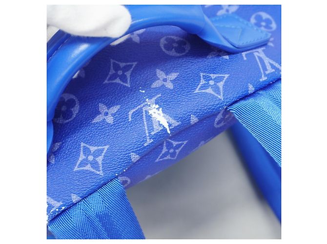 Zaino Louis Vuitton Monogram Clouds Blu - vista 8