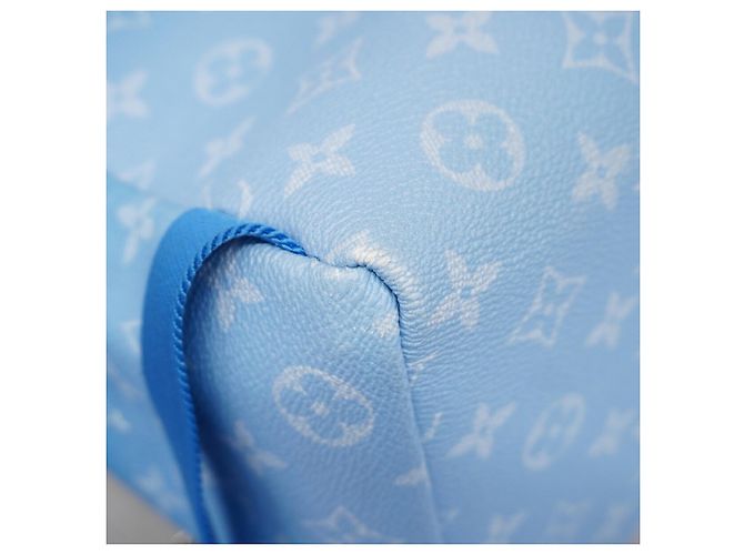 Zaino Louis Vuitton Monogram Clouds Blu - vista 9