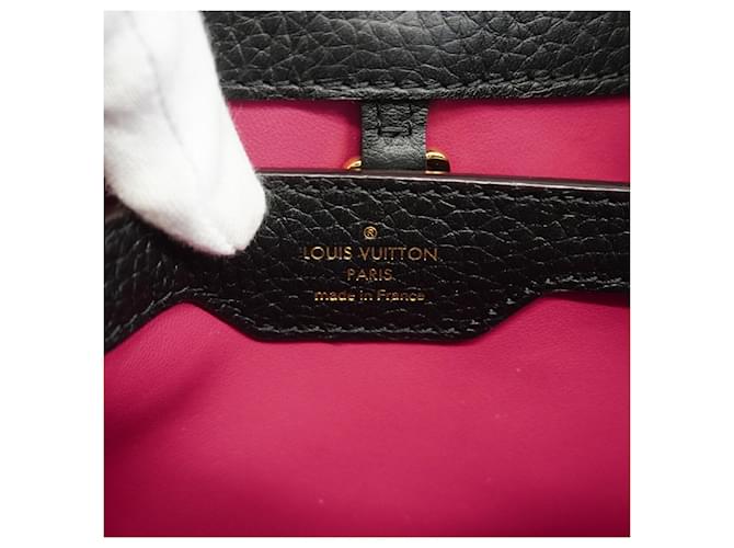 Borsa Louis Vuitton Capucines BB Nero - vista 5