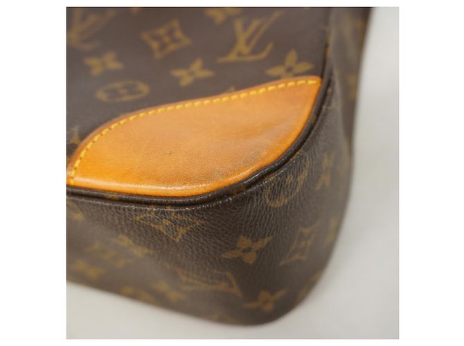 Borsa a tracolla Louis Vuitton Monogram Boulogne 30 Marrone - vista 6