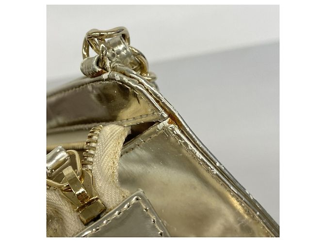 Borsa a tracolla Chanel Icon Chain D'oro - vista 10