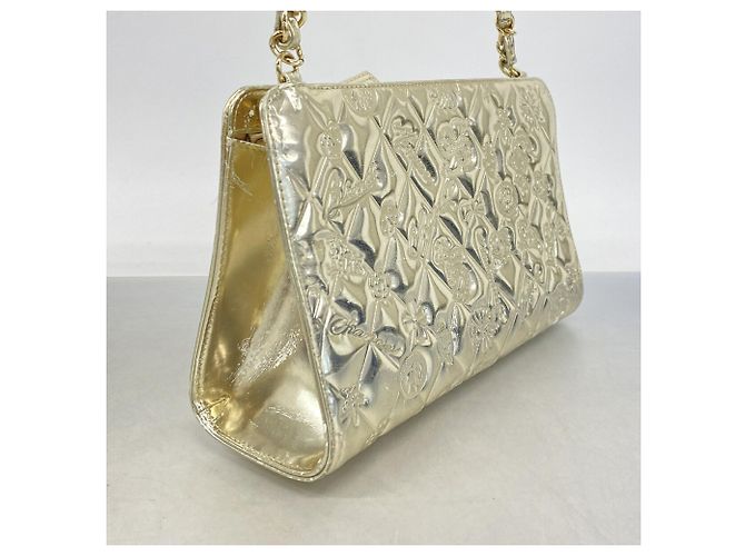 Borsa a tracolla Chanel Icon Chain D'oro - vista 2