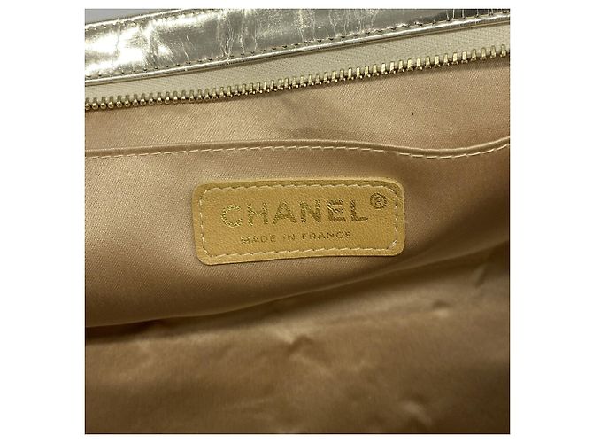 Borsa a tracolla Chanel Icon Chain D'oro - vista 5