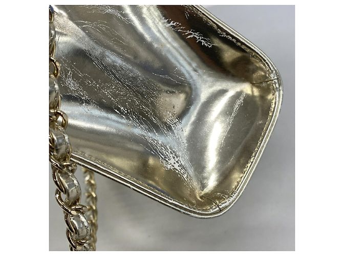 Borsa a tracolla Chanel Icon Chain D'oro - vista 6