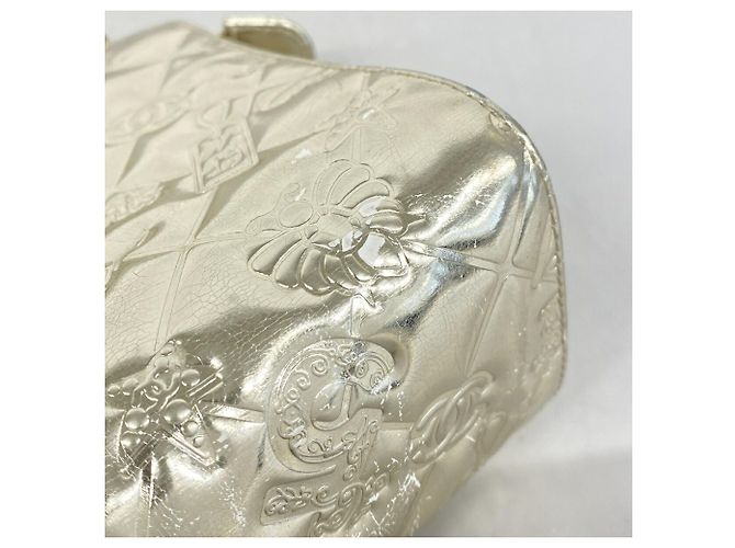 Borsa a tracolla Chanel Icon Chain D'oro - vista 9