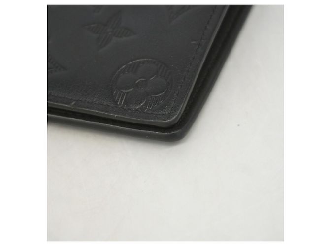 Louis Vuitton Monogram Shadow Portefeuille Brazza Long Wallet Schwarz - Ansicht 6