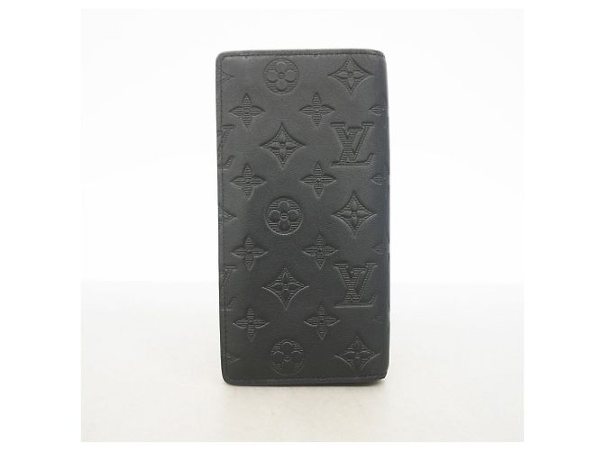 Louis Vuitton Monogram Shadow Portefeuille Brazza Long Wallet Schwarz - Ansicht 7