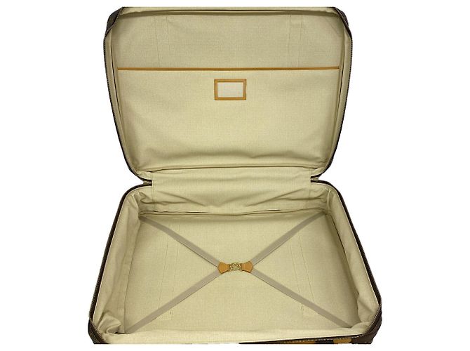 Borsa Louis Vuitton Boston Monogram Satellite 70 Marrone - vista 4