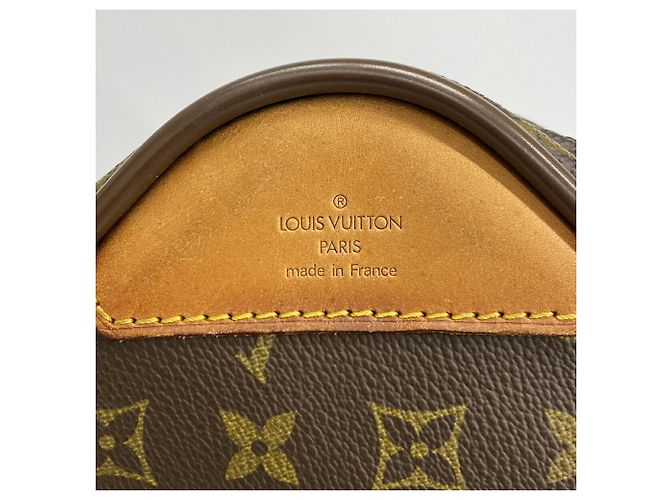 Borsa Louis Vuitton Boston Monogram Satellite 70 Marrone - vista 5