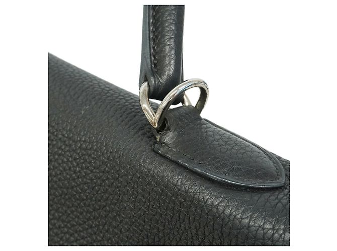 Hermès Borsa Hermes Kelly 32 Togo Black Nero - vista 11