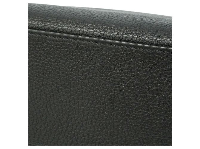 Hermès Borsa Hermes Kelly 32 Togo Black Nero - vista 14