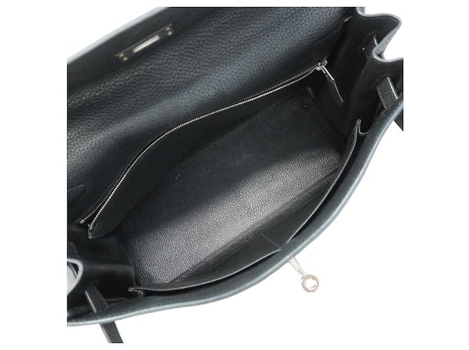 Hermès Borsa Hermes Kelly 32 Togo Black Nero - vista 4