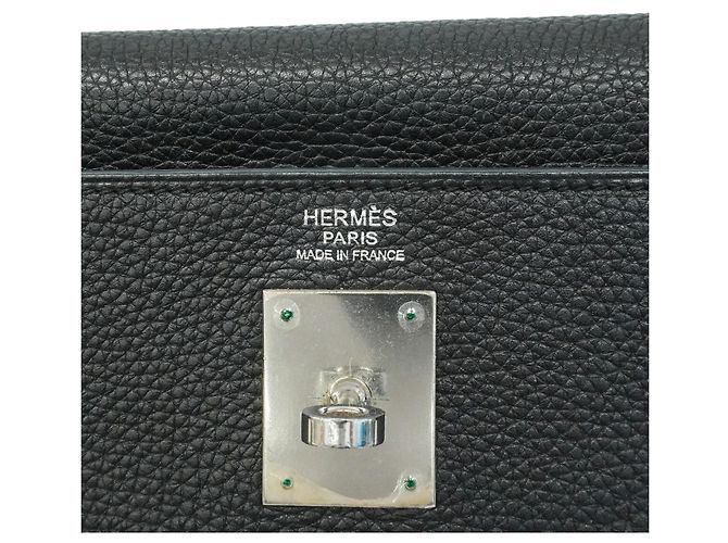 Hermès Borsa Hermes Kelly 32 Togo Black Nero - vista 5