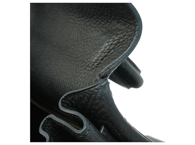 Hermès Borsa Hermes Kelly 32 Togo Black Nero - vista 6