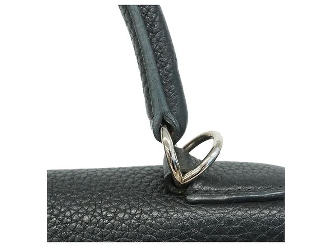 Hermès Borsa Hermes Kelly 32 Togo Black Nero - vista 8