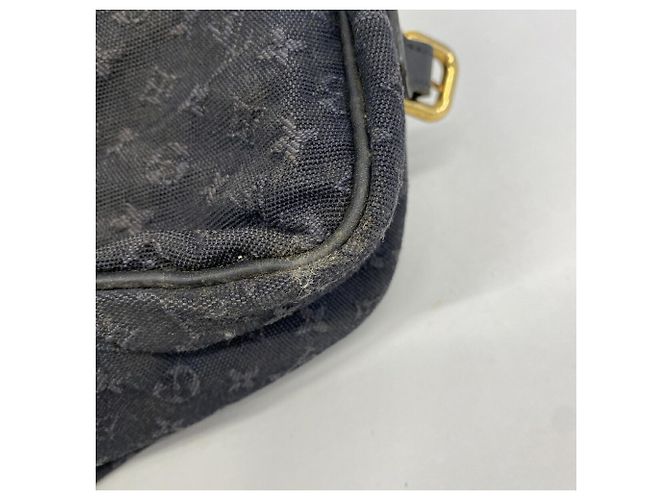 Louis Vuitton Monogram Mini Denise Handtasche Blau - Ansicht 10