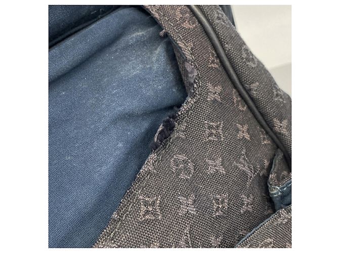 Louis Vuitton Monogram Mini Denise Handtasche Blau - Ansicht 11