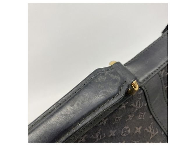 Louis Vuitton Monogram Mini Denise Handtasche Blau - Ansicht 12