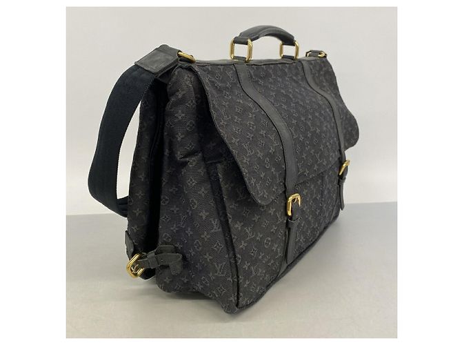 Louis Vuitton Monogram Mini Denise Handtasche Blau - Ansicht 2