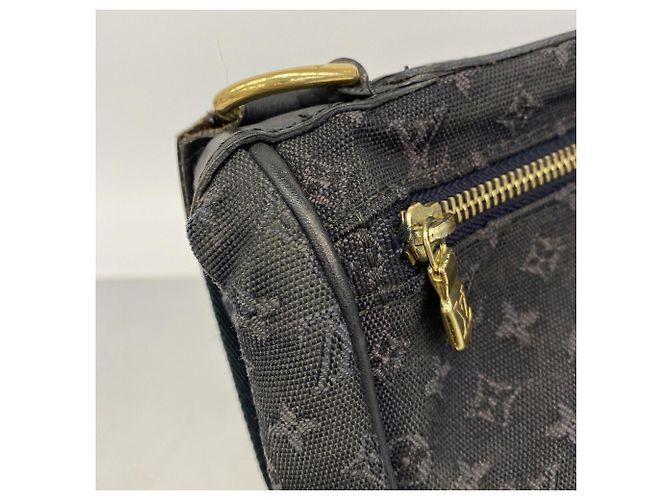 Louis Vuitton Monogram Mini Denise Handtasche Blau - Ansicht 6