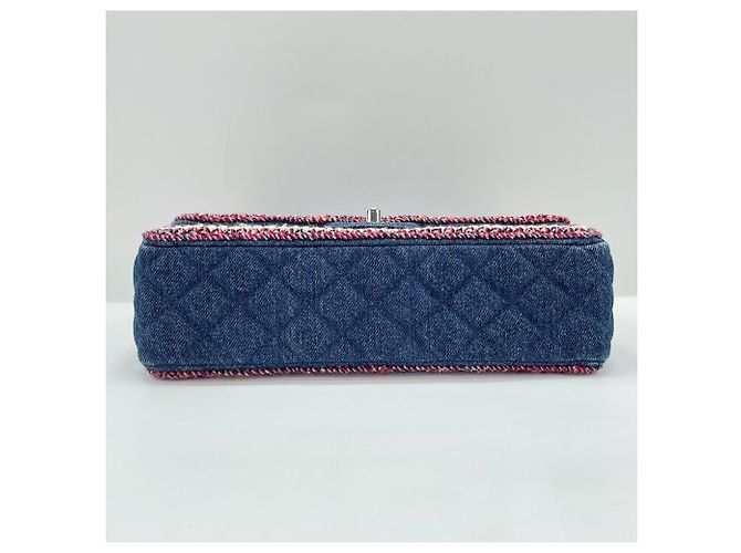 Borsa a tracolla Chanel Matelassé Navy Blu navy - vista 7