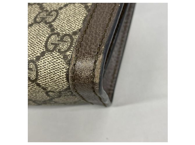 Borsa a tracolla Gucci Ophidia Marrone Beige - vista 6
