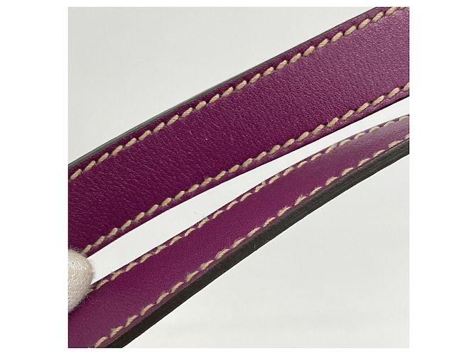 Borsa Tote Gucci in pelle viola Porpora - vista 12