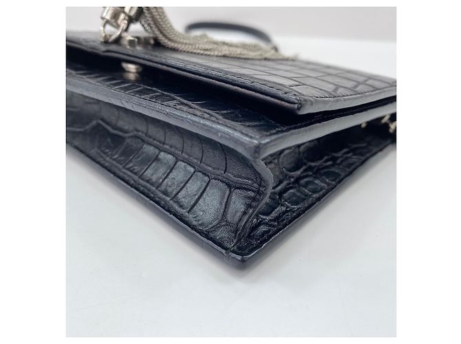 Borsa a tracolla Yves Saint Laurent Kate Nero - vista 7