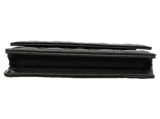 Portafoglio a spalla con catena Chanel Matelassé Nero - vista 3