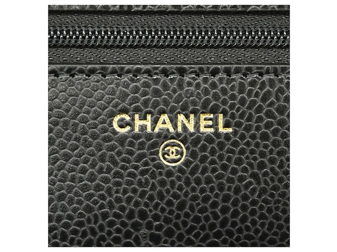 Portafoglio a spalla con catena Chanel Matelassé Nero - vista 5