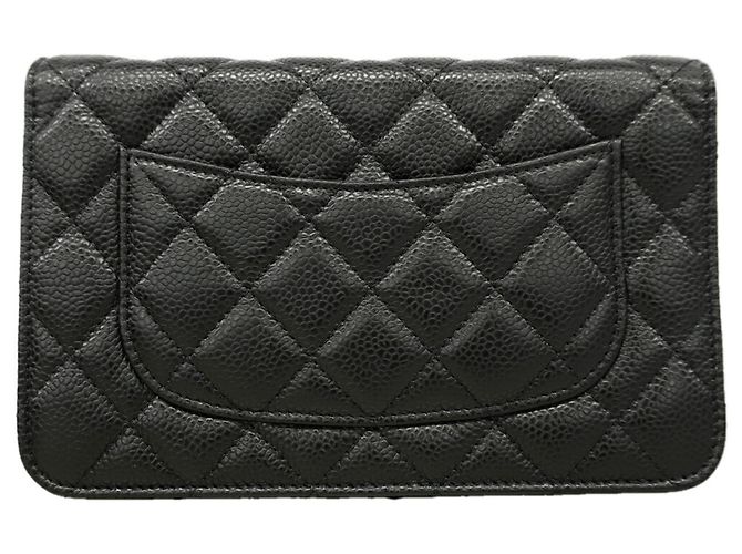 Portafoglio a spalla con catena Chanel Matelassé Nero - vista 9