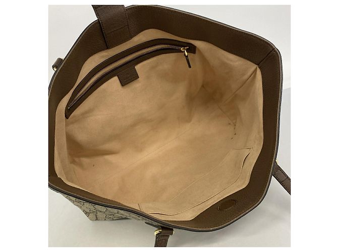 Borsa Tote Gucci Ophidia Marrone Beige - vista 4