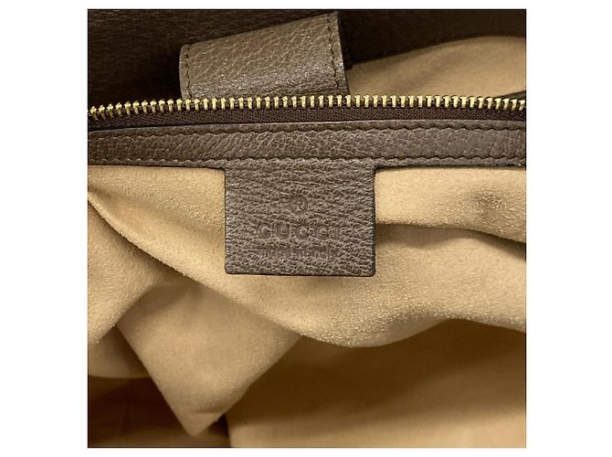 Borsa Tote Gucci Ophidia Marrone Beige - vista 5
