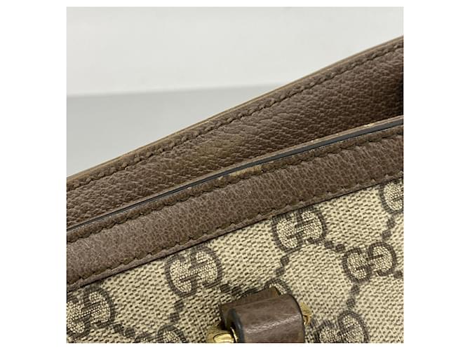 Borsa Tote Gucci Ophidia Marrone Beige - vista 8