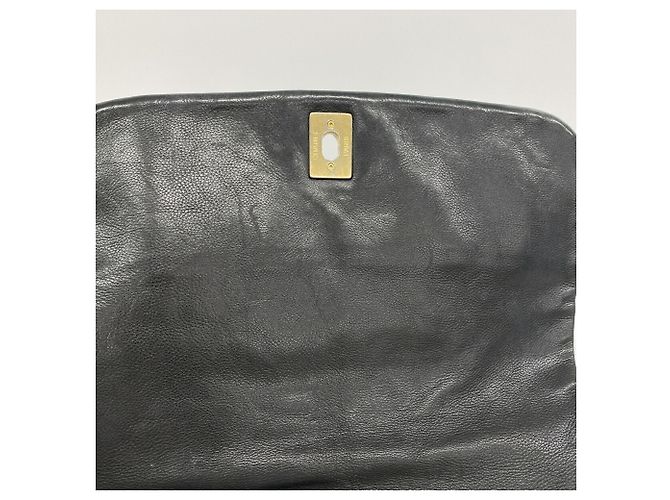 Borsa a tracolla Chanel in pelle nera Nero - vista 10