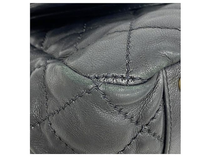 Borsa a tracolla Chanel in pelle nera Nero - vista 6