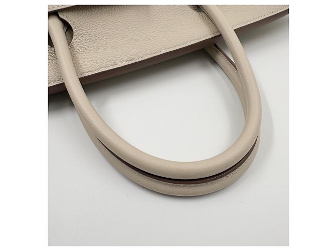 Hermès Borsa Hermes Birkin 35 in Beige - vista 10