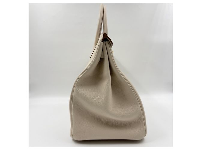 Hermès Borsa Hermes Birkin 35 in Beige - vista 6