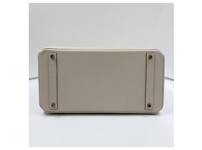 Hermès Borsa Hermes Birkin 35 in Beige - vista 7