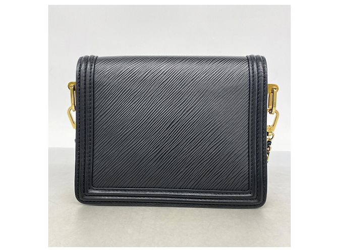 Borsa a tracolla Louis Vuitton Epi Dauphine NV Mini Nero - vista 11