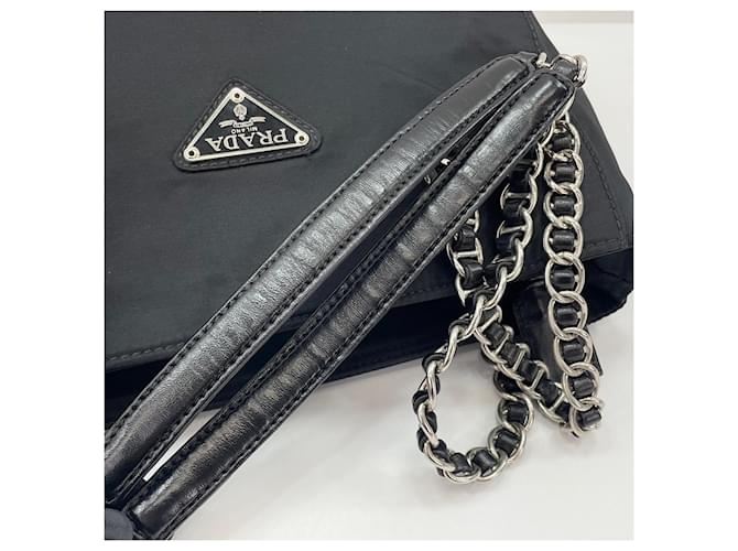 Borsa a tracolla Prada nera Nero - vista 10