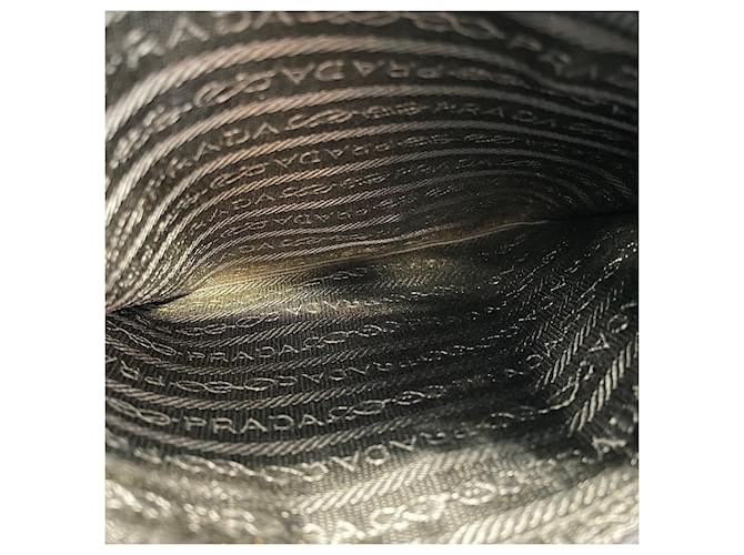Borsa a tracolla Prada nera Nero - vista 12