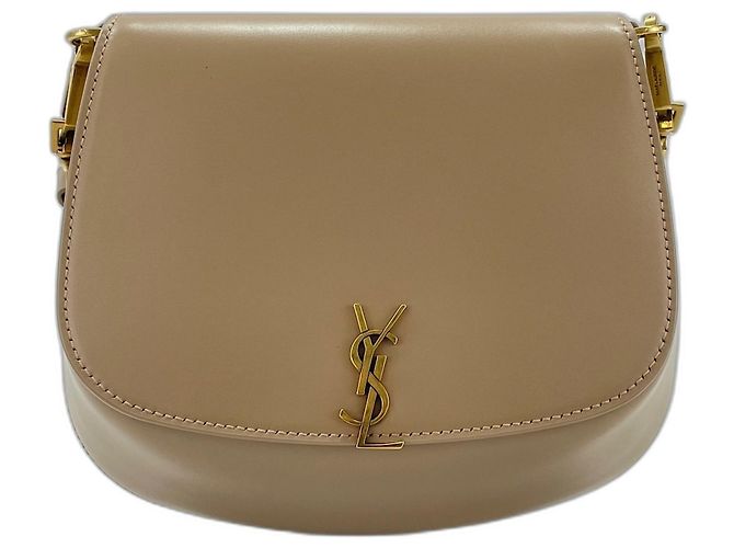 Borsa a tracolla Mini Voltaire Yves Saint Laurent Beige - vista 2