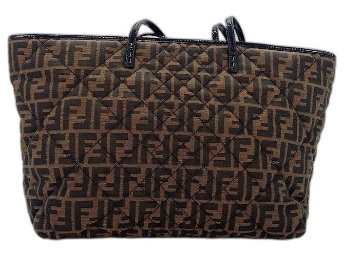 Fendi Zucca Tote Bag in Braun - Ansicht 3