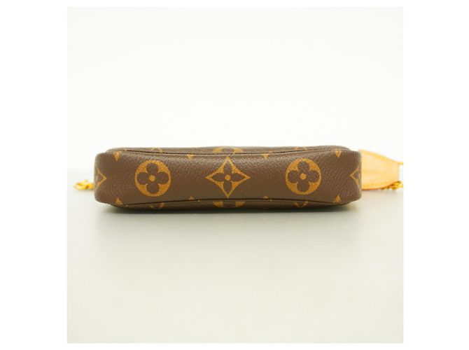 Louis Vuitton Monogram Mini Pochette Accessoires Marrone - vista 3