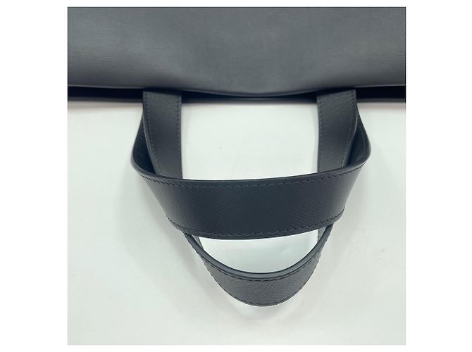 Borsa Louis Vuitton Shopper Tote MM Nero - vista 8