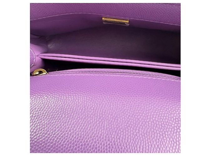 Borsa Chanel Matelassé Purple Porpora - vista 12