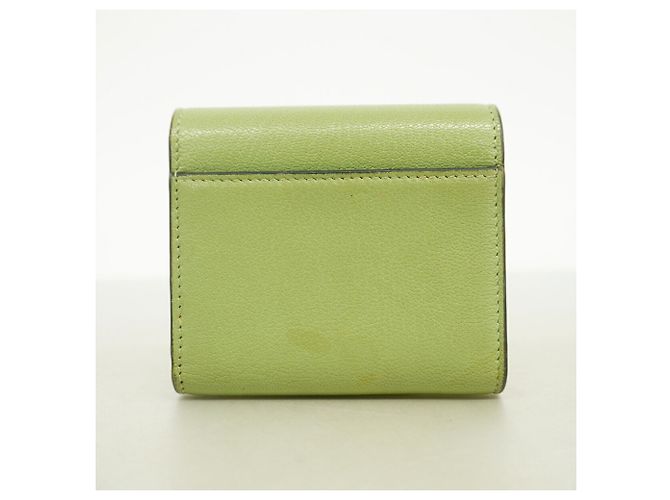 Christian Dior Tri-fold Geldbörse Moosgrün Olivgrün - Ansicht 7
