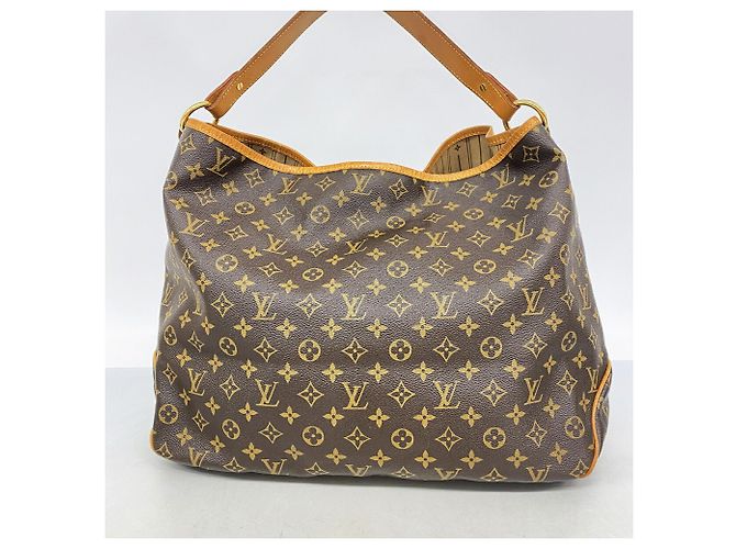Borsa a tracolla Louis Vuitton Monogram Delightful GM Marrone - vista 10
