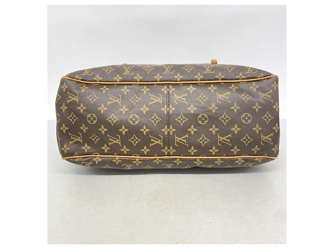 Borsa a tracolla Louis Vuitton Monogram Delightful GM Marrone - vista 3